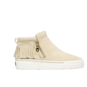 Keds fringe booties